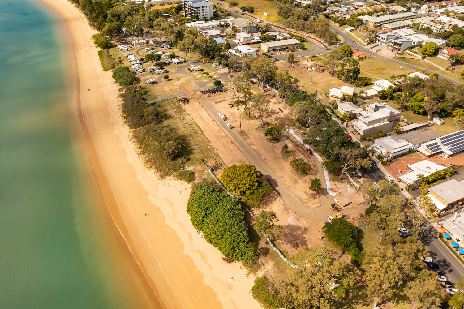 New phase of Scarness Caravan Park underway