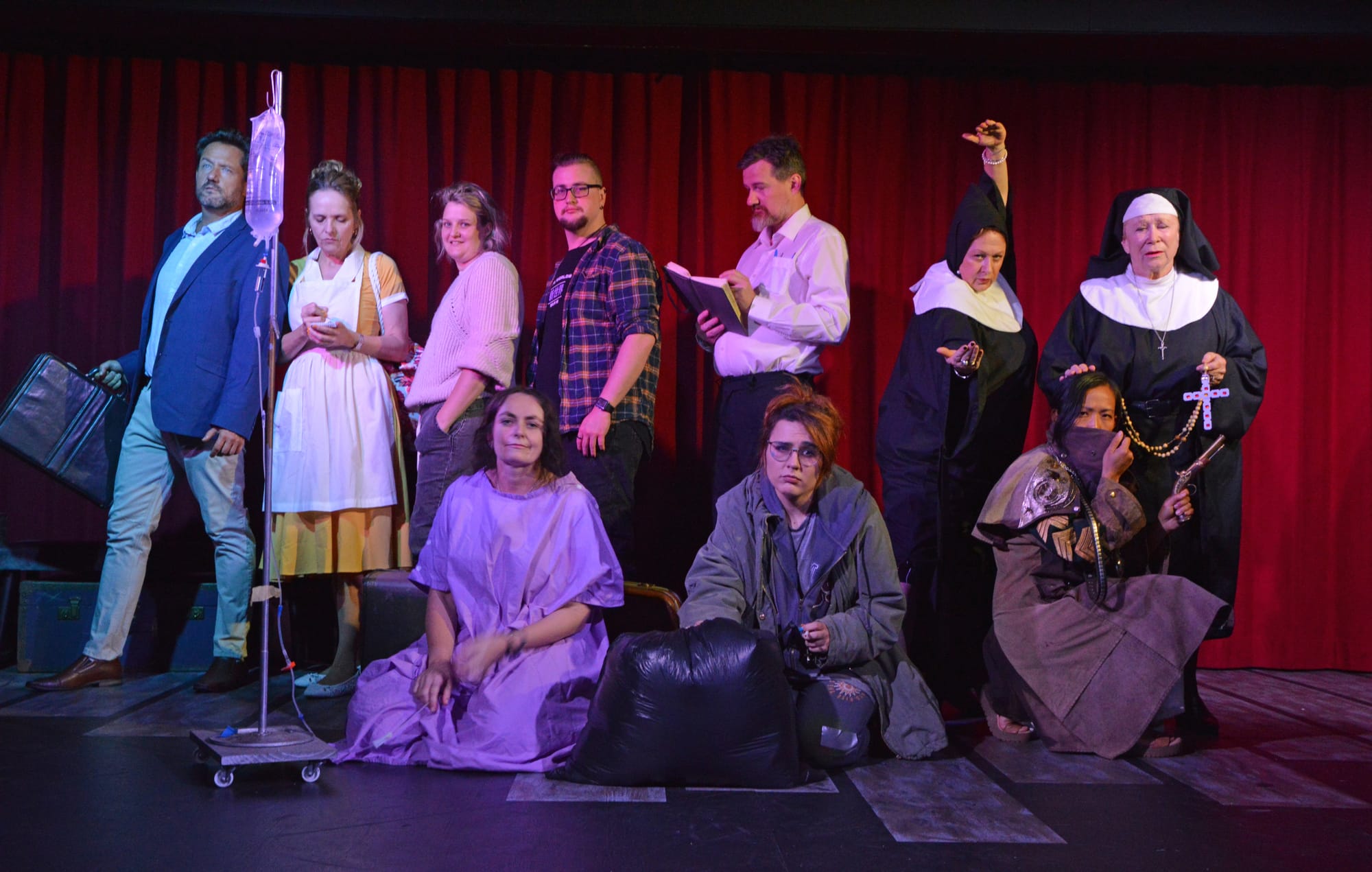 Subway trains and ninja nuns at Z-PAC Theatre