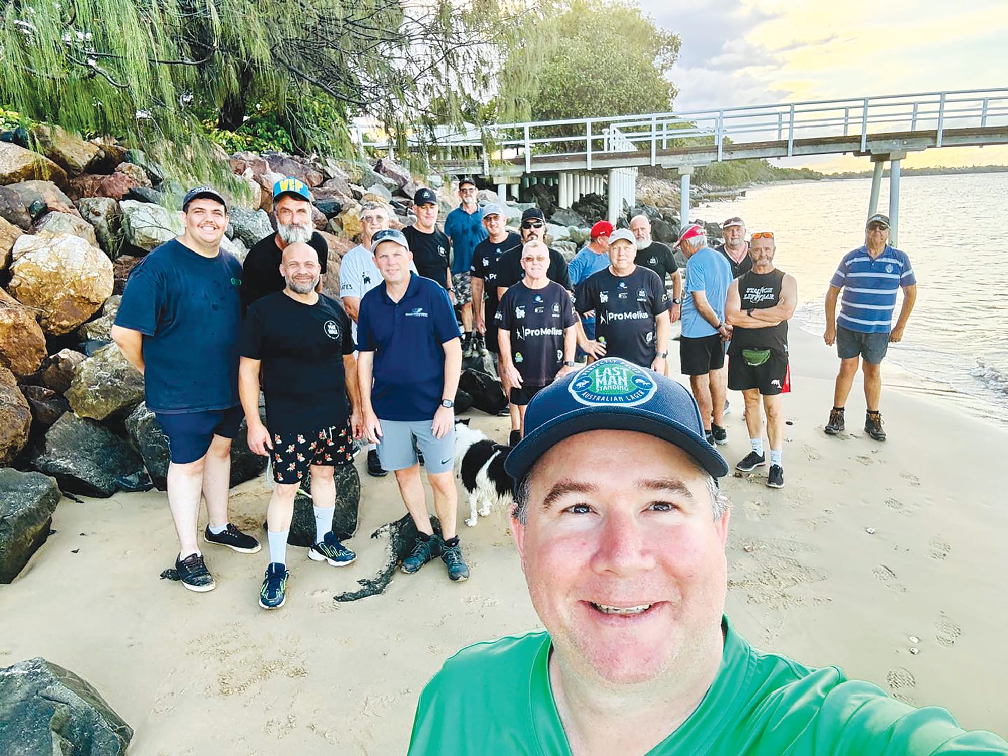 Men are walking the talk