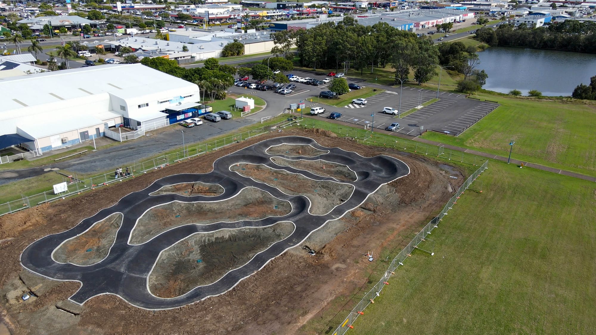 New pump track set to thrill Hervey Bay