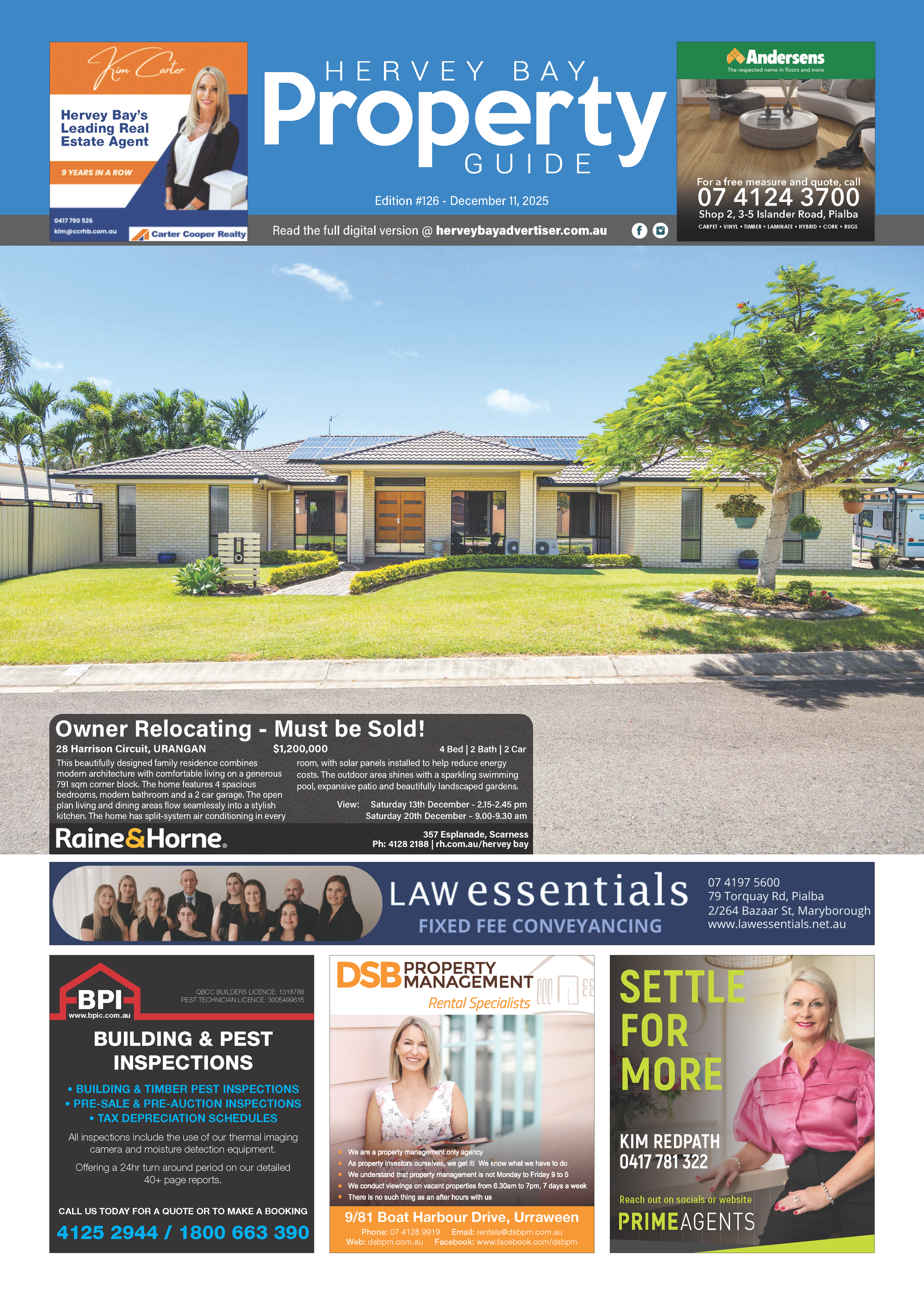 Hervey Bay Property Guide 11th December 2025  post
                                image