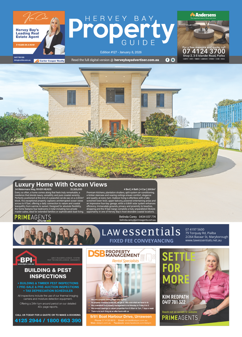 Hervey Bay Property Guide 8th January 2026 post image