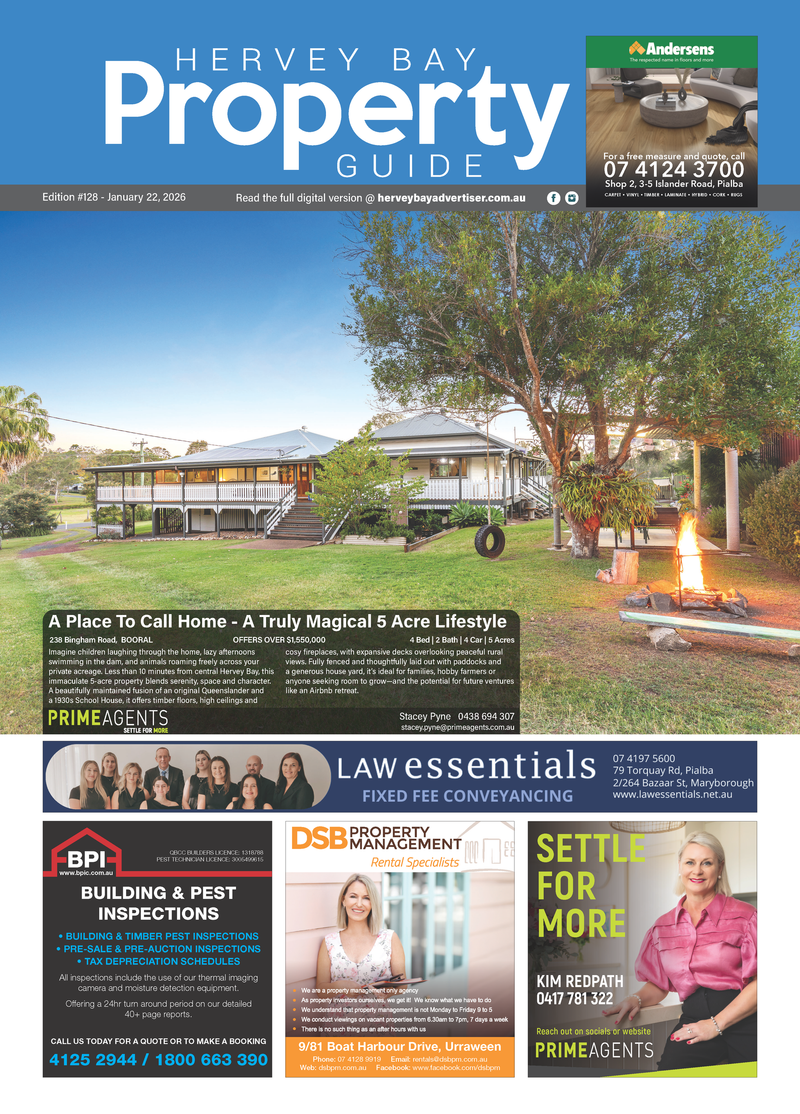 Hervey Bay Property Guide 22nd January 2026 post image