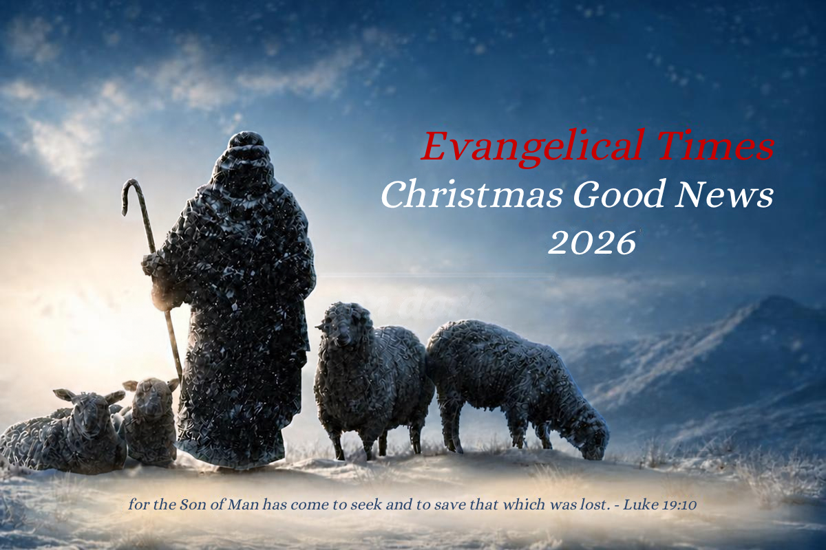 Christmas Good News 2026 — for the Son of Man has come to seek and to save that which was lost. Luke 19:10