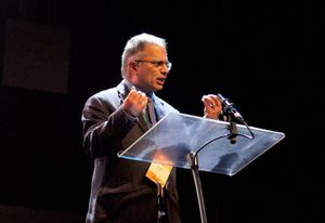 Ro Mody speaks to 500 at North West Gospel Partnership conference, Wigan