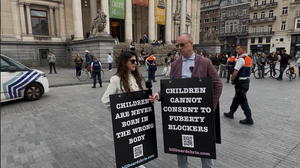 Belgium: Campaigners arrested for holding signs defending children