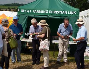 Evangelism team sees encouraging levels of engagement at the Devon County Show