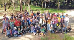 ‘Around the World’ children’s camp, Ukraine