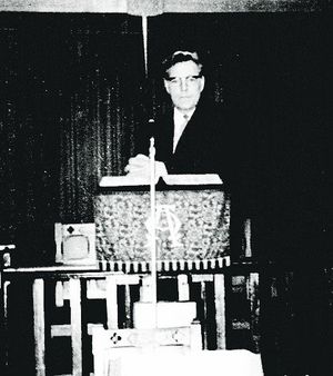 Pastor Harry Waite