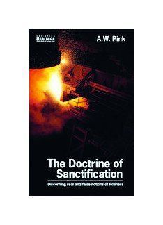 The Doctrine of Sanctification