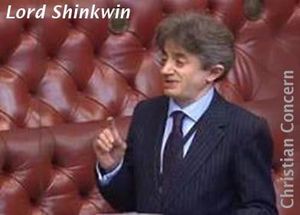 Ethics – Lord Shinkwin pushed out