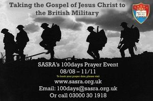 SASRA – 100 days of prayer