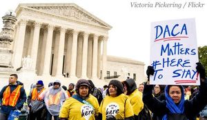 Evangelicals protest against President Trump’s plans to deport young immigrants