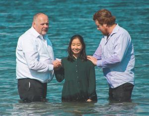 Outdoor baptisms in County Dublin bring joy during a time of pandemic