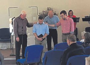 Matthew Clay inducted at Trinity Baptist Church, Tenterden, Kent