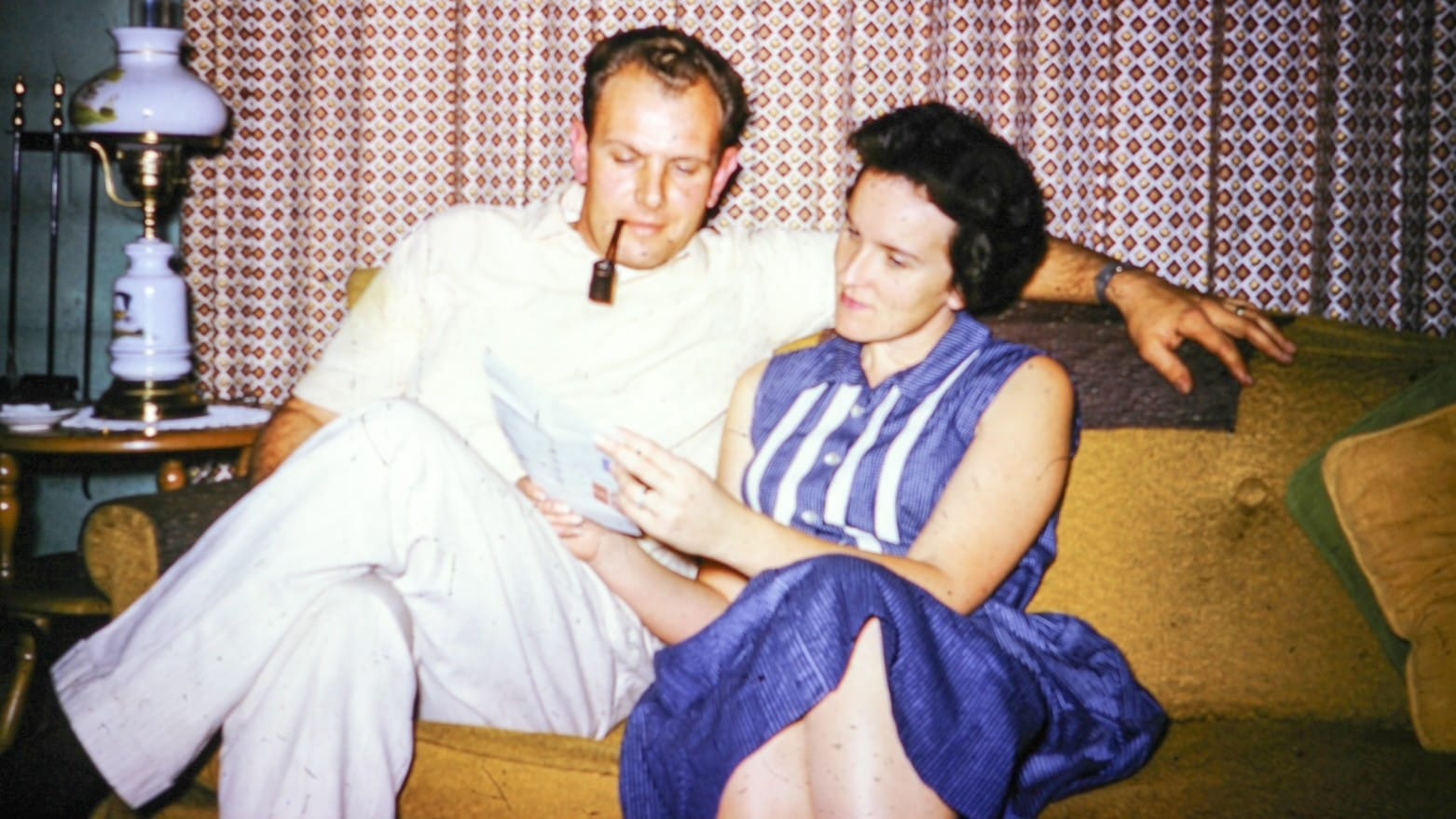 Image Credit: Russ Havens -- Pat Havens with her husband Charles Havens