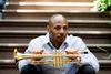 Jazz musicians improvise for food pantry