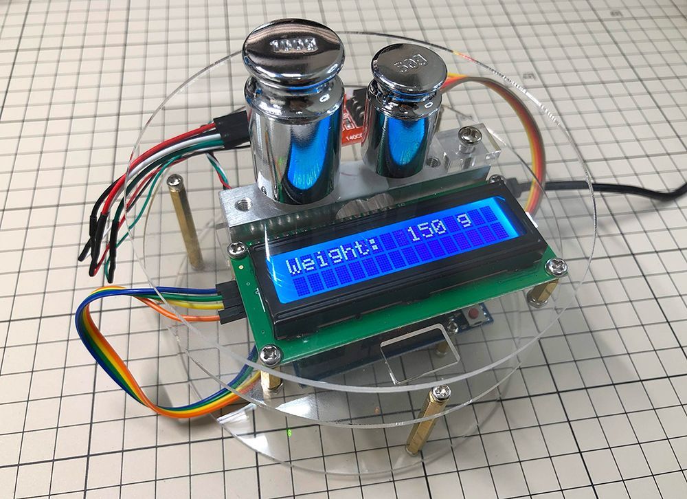 Arduino HX711電子秤完整範例