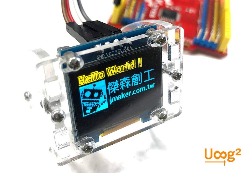 [Arduino範例] 一套u8g2函式庫，玩遍所有OLED