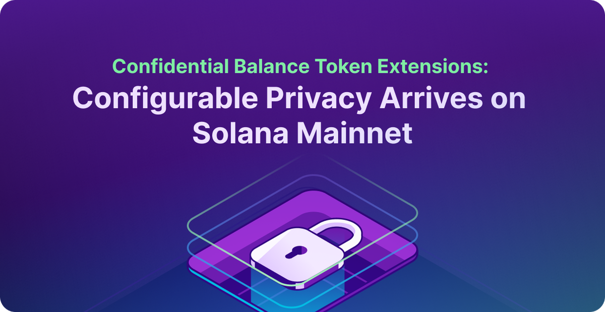 Confidential Balance Token Extensions