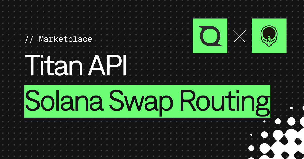 Quicknode Launches Support for Titan DeFi Swap Meta-Aggregation API