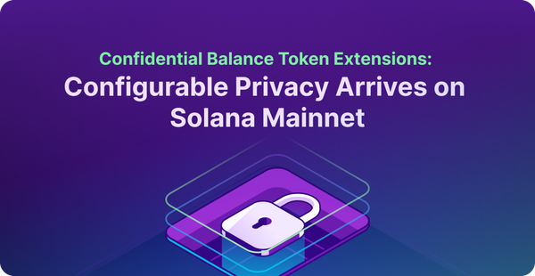 Confidential Balance Token Extensions