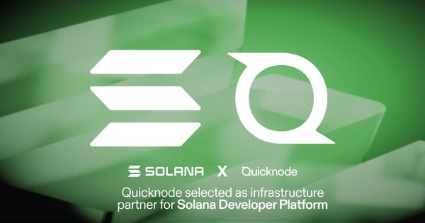 Quicknode Joins Solana Developer Platform as Blockchain Infrastructure Partner