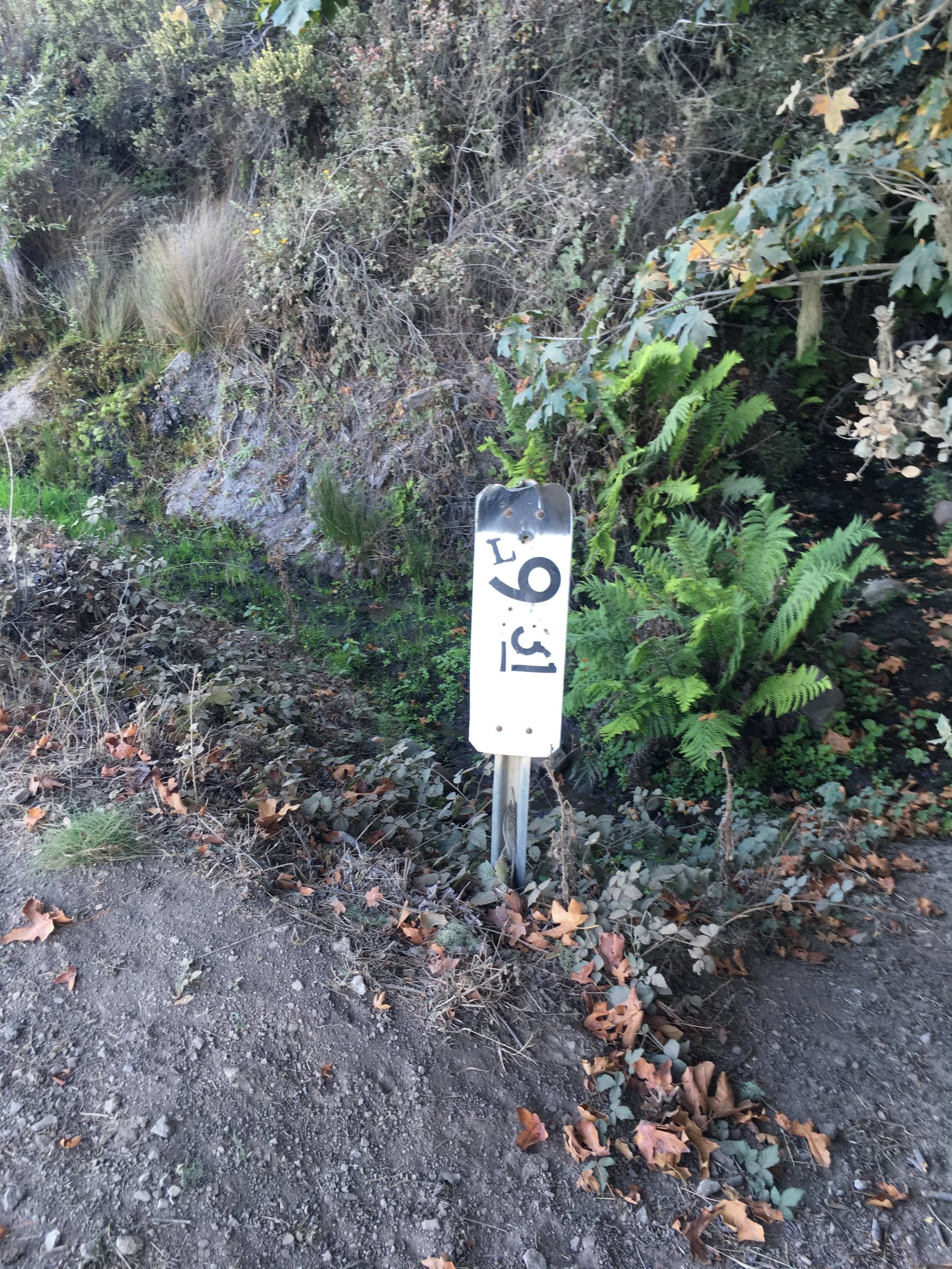 Mile marker 9.61
