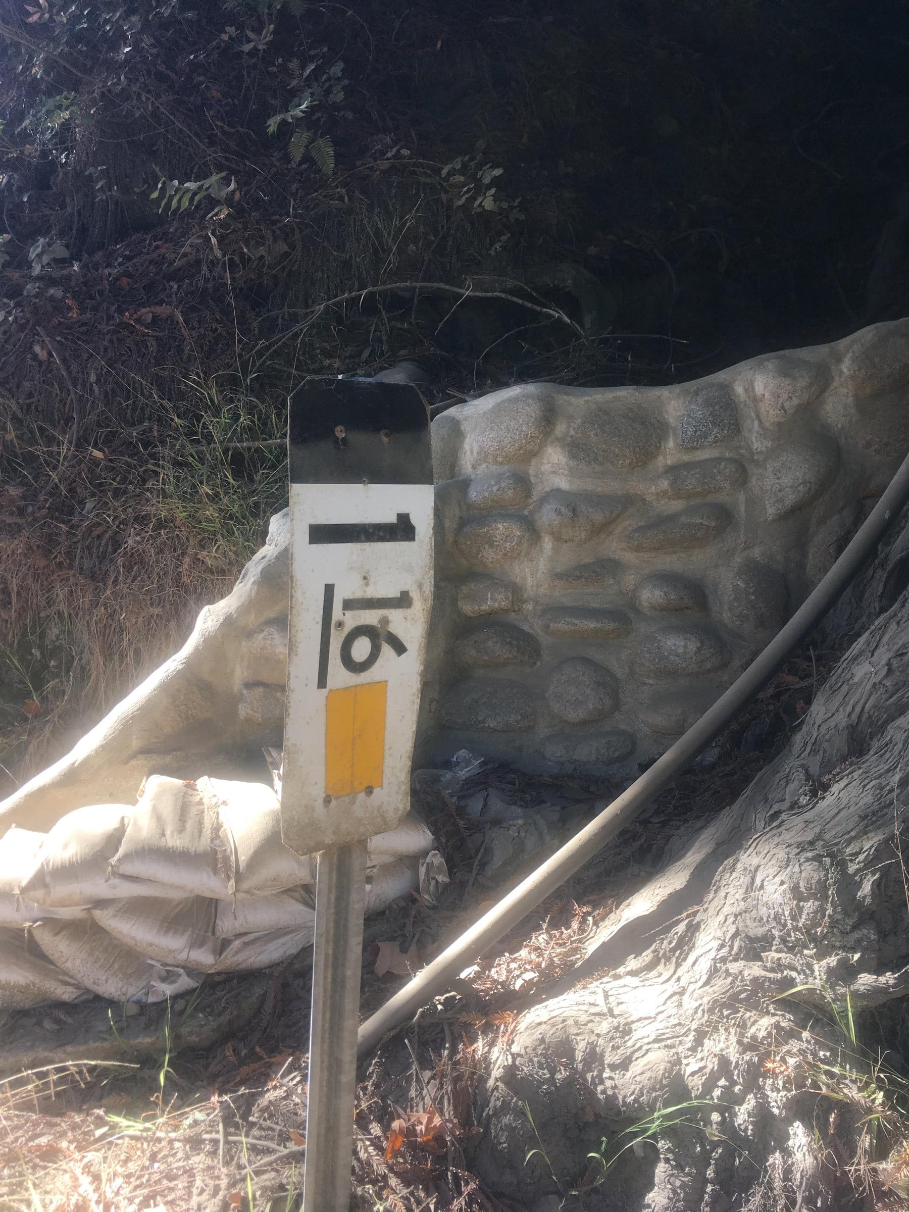 Mile marker 1.16