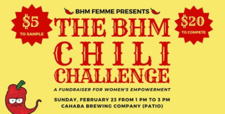 BHM FEMME Chili Challenge