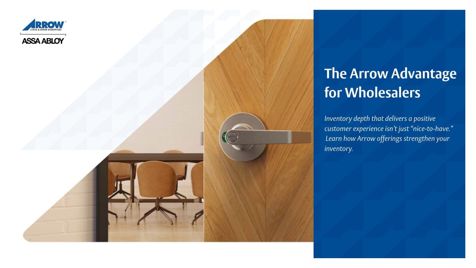 The Arrow Advantage for Wholesalers