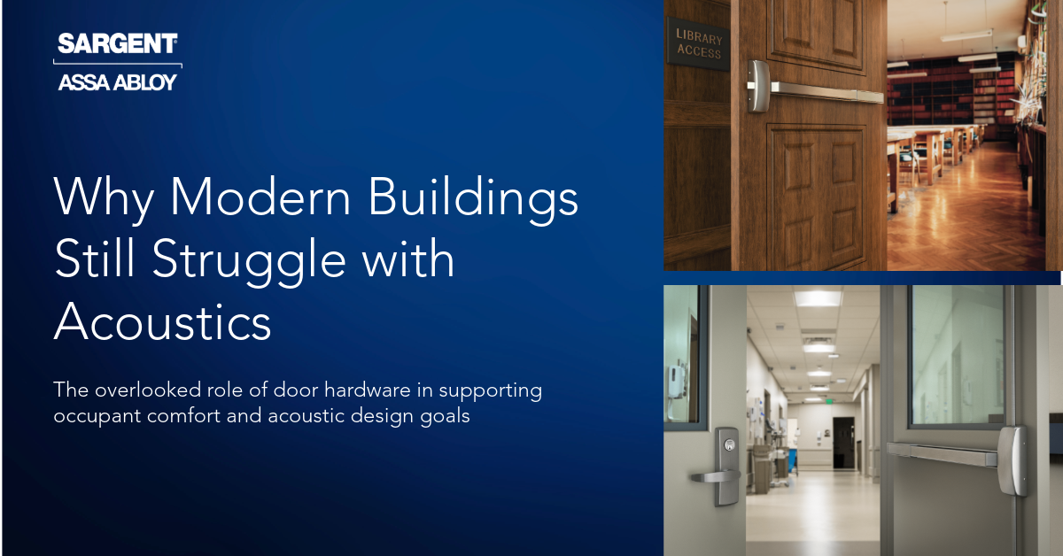Why Modern Buildings Still Struggle with Acoustics