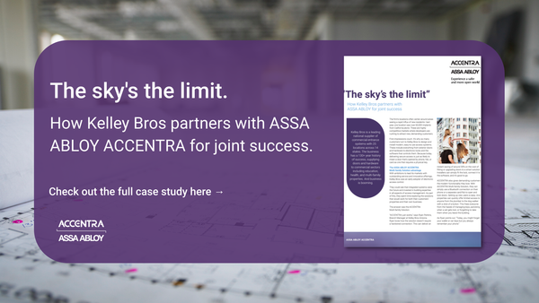 How Kelley Bros partners with ASSA ABLOY ACCENTRA® for joint success
