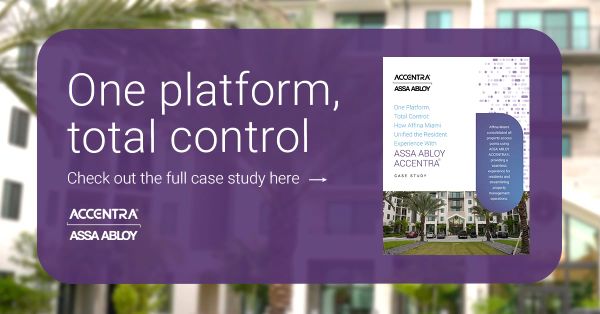 One Platform, Total Control: How Affina Miami Unified the Resident Experience with ASSA ABLOY ACCENTRA®