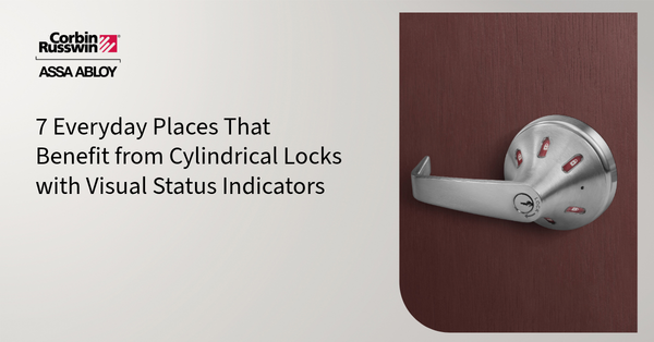 7 Everyday Places That Benefit from Cylindrical Locks with Visual Status Indicators