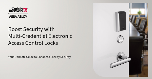 Boost Security with Multi-Credential Electronic Access Control Locks