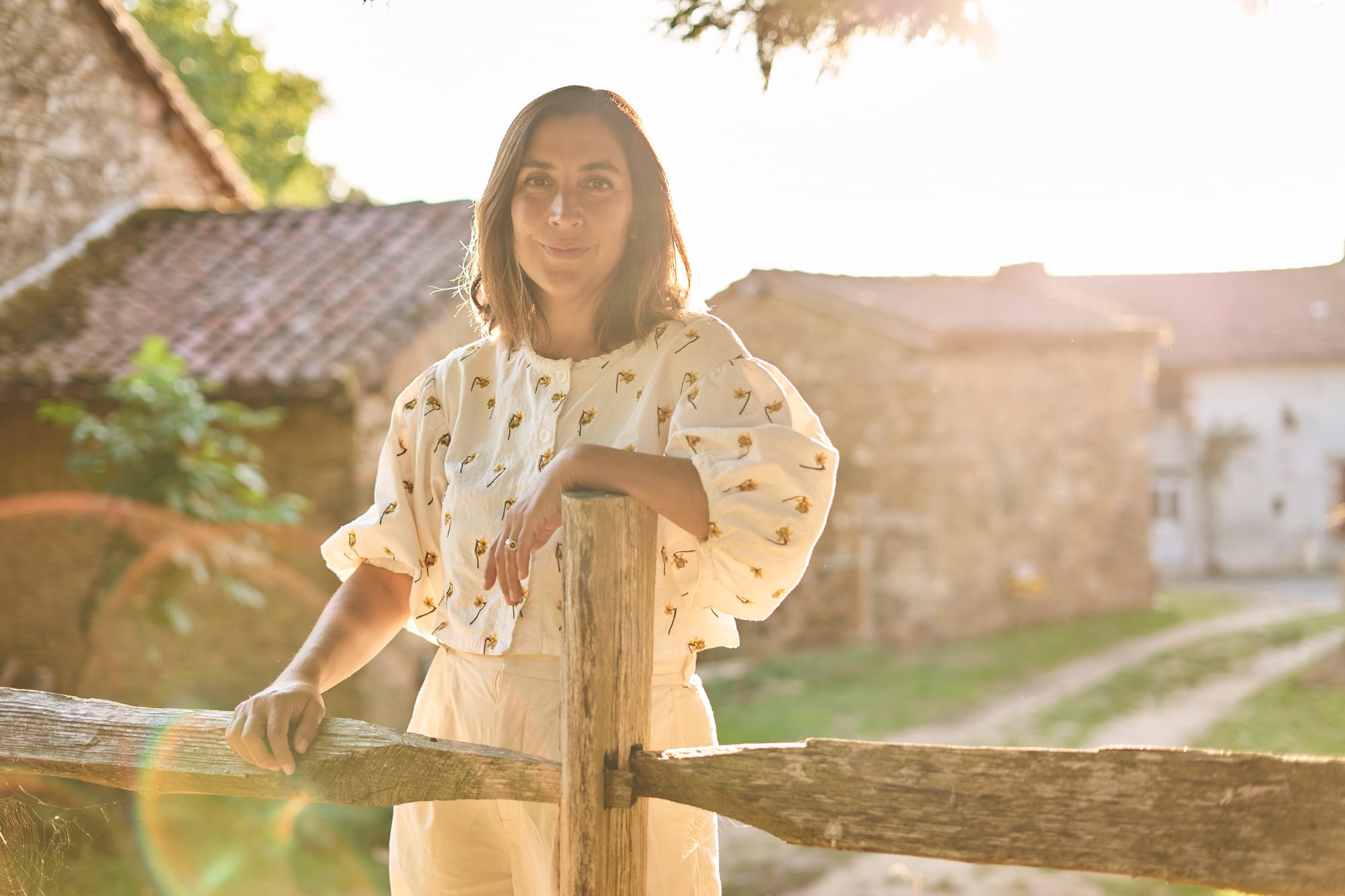Lucy mentoring in Provence