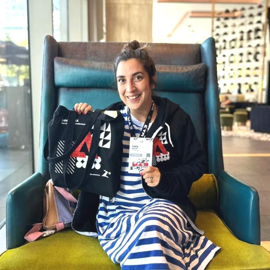 Lucy mentoring in Provence