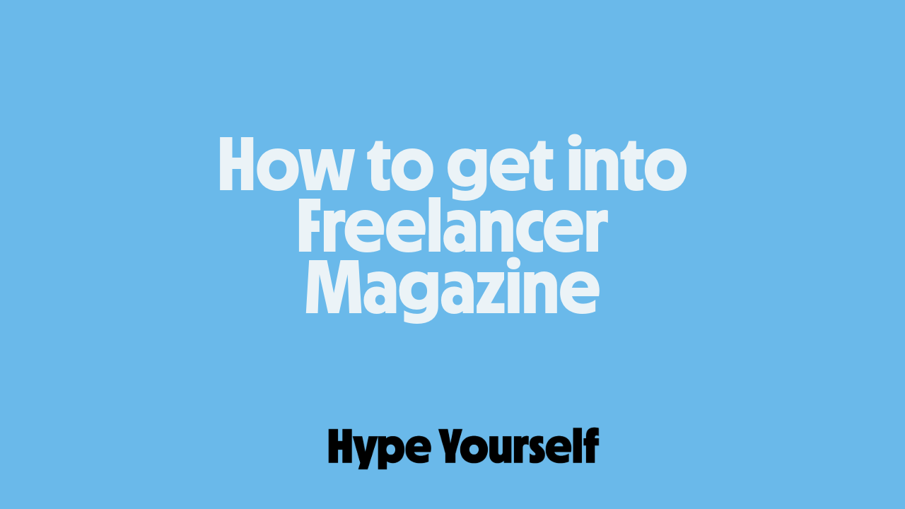 How to get into Freelancer magazine with editor Sophie Cross