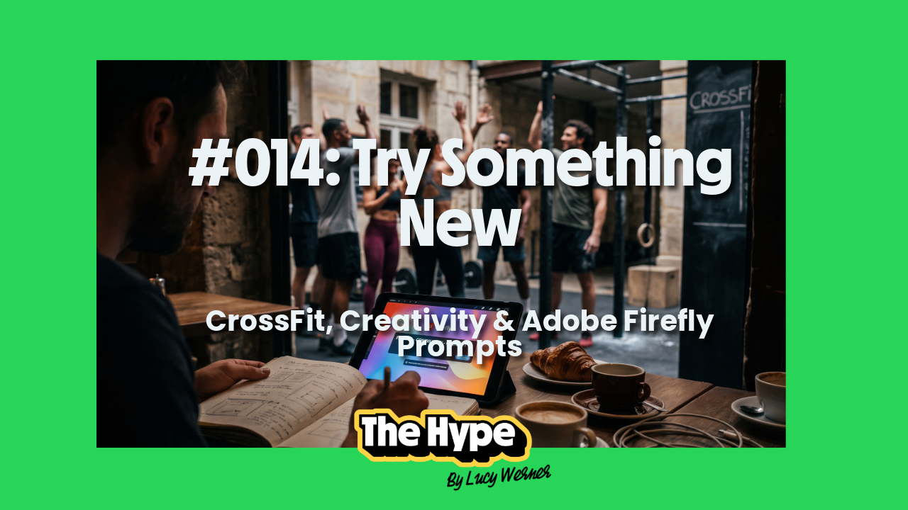 #014 Try something new: CrossFit, Creativity & Adobe Firefly Prompts