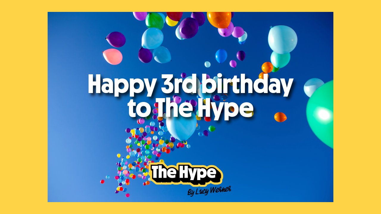 Three years of running The Hype