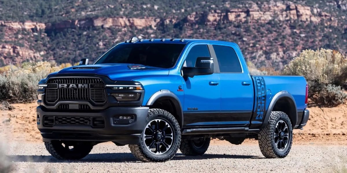 Blue Ram PowerWagon front Quarter Panel