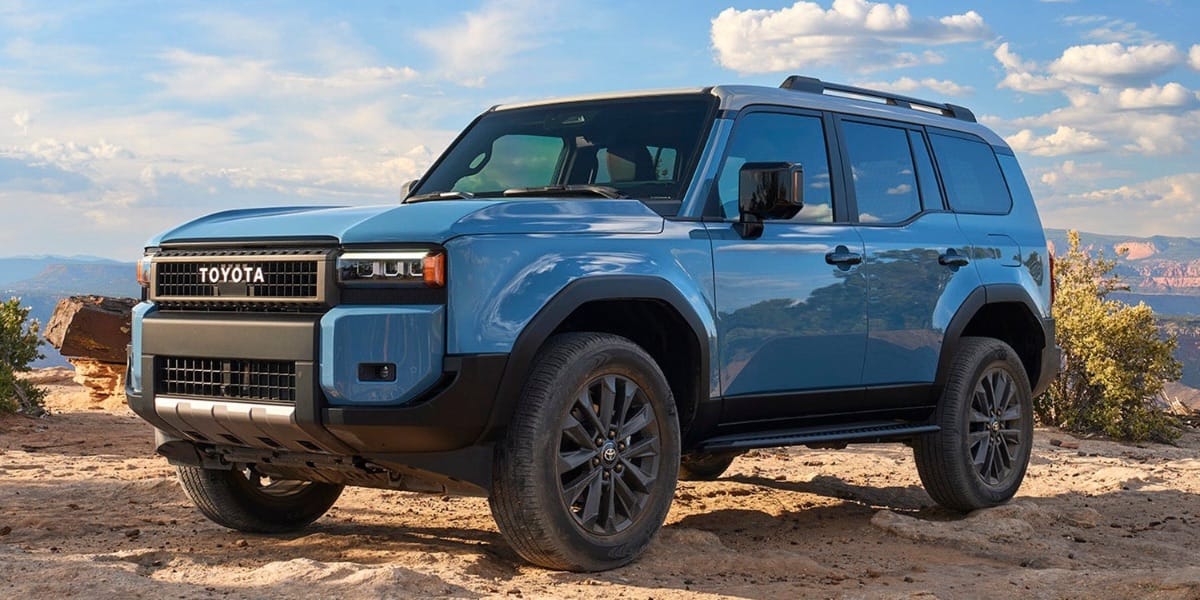 2026 Toyota Land Cruiser front quarter panel off-road