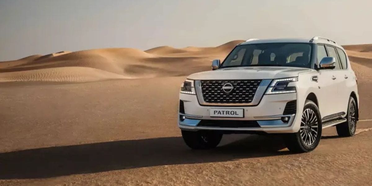 2023 Nissan Pathfinder in the dunes