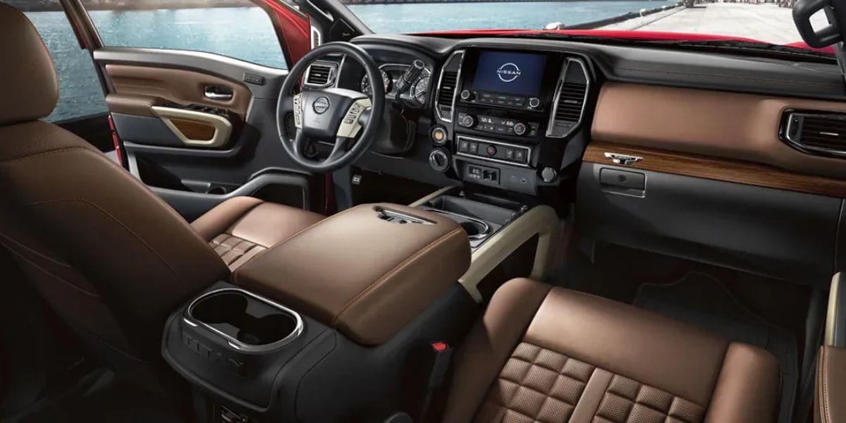 2024 Nissan Titan Interior, luxury but 10 years behind the competition