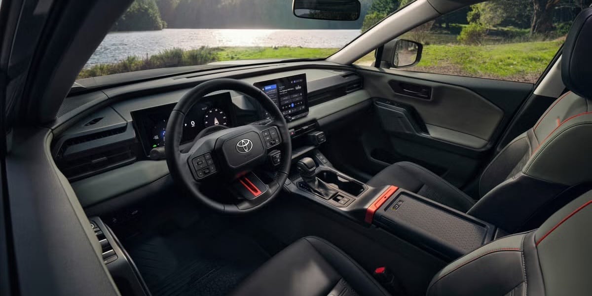 2026 Toyota RAV4 Woodland Edition luxurious interior