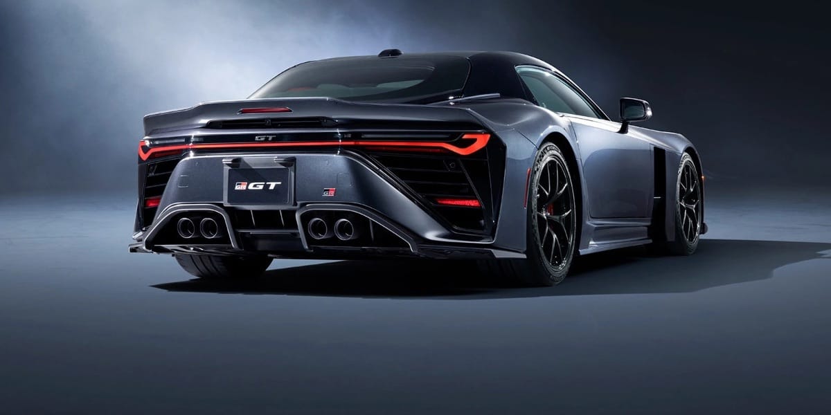 Toyota GR GT Rear view