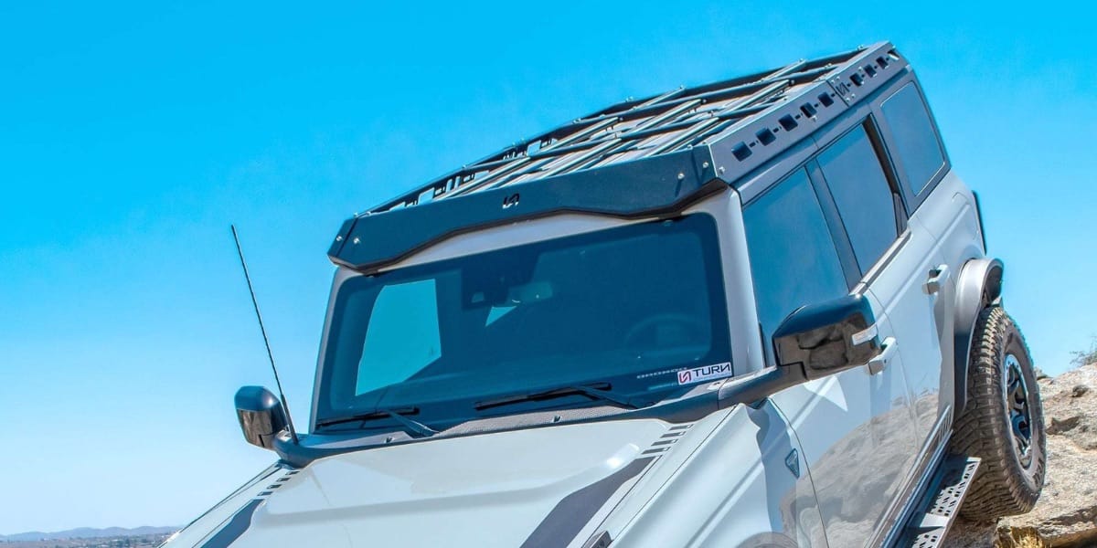 Ford Bronco with Turn Offroad roof rack