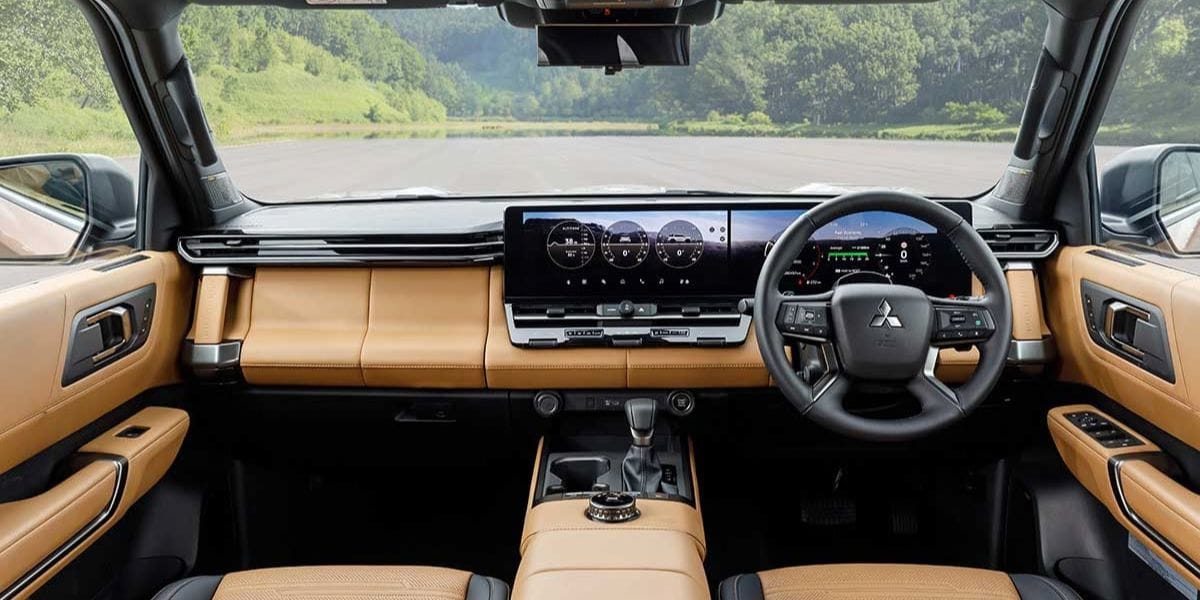 2027 Mitsubishi Palermo Interior with large infotainment screen