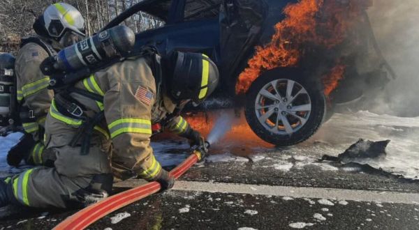 Fire Departments Aren’t Ready to Combat EV Fires